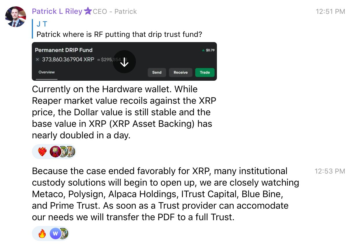 Reaper Financial - Delivering On The Promise Of Blockchain Reaper Financial - Delivering On The Promise Of Blockchain